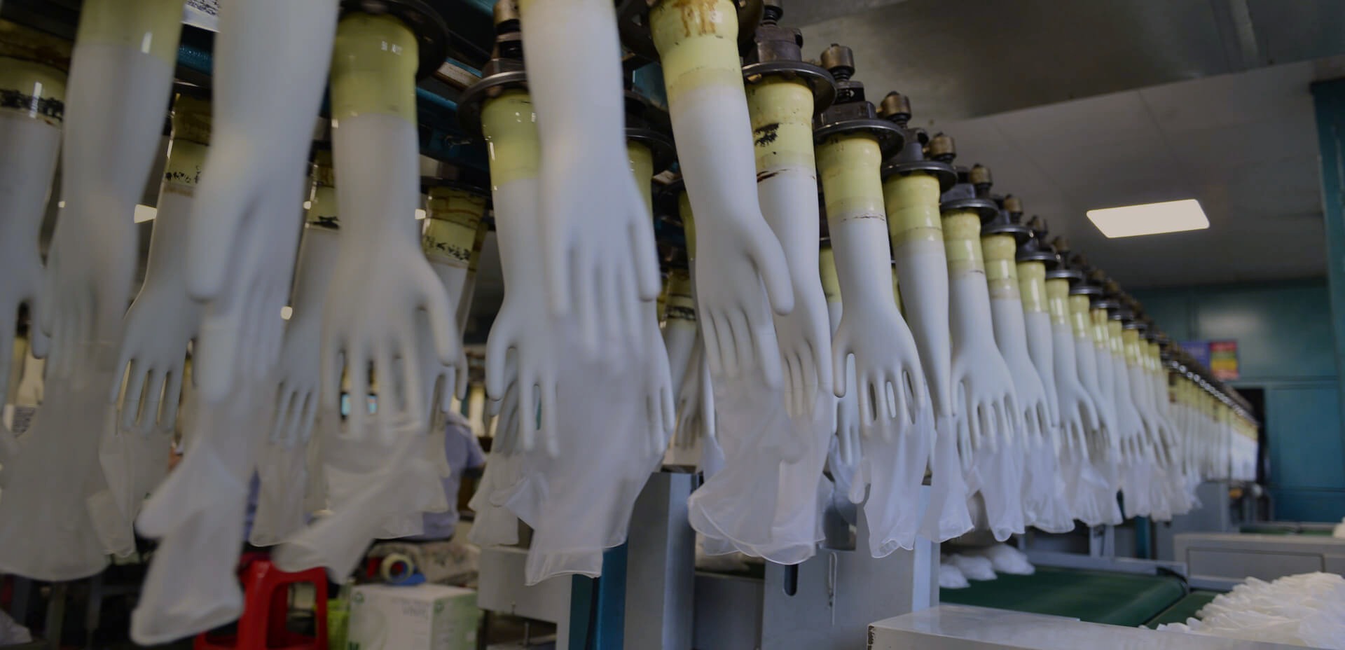 Glove production line